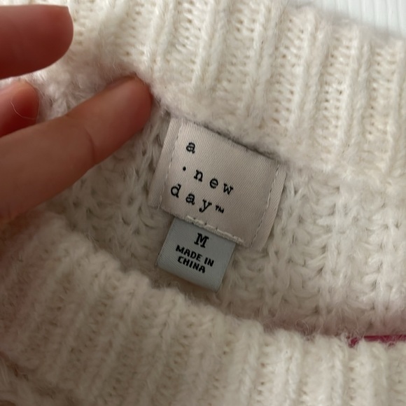 EUC - A New Day Cozy balloon sleeve sweater Target Sz M - Picture 2 of 4